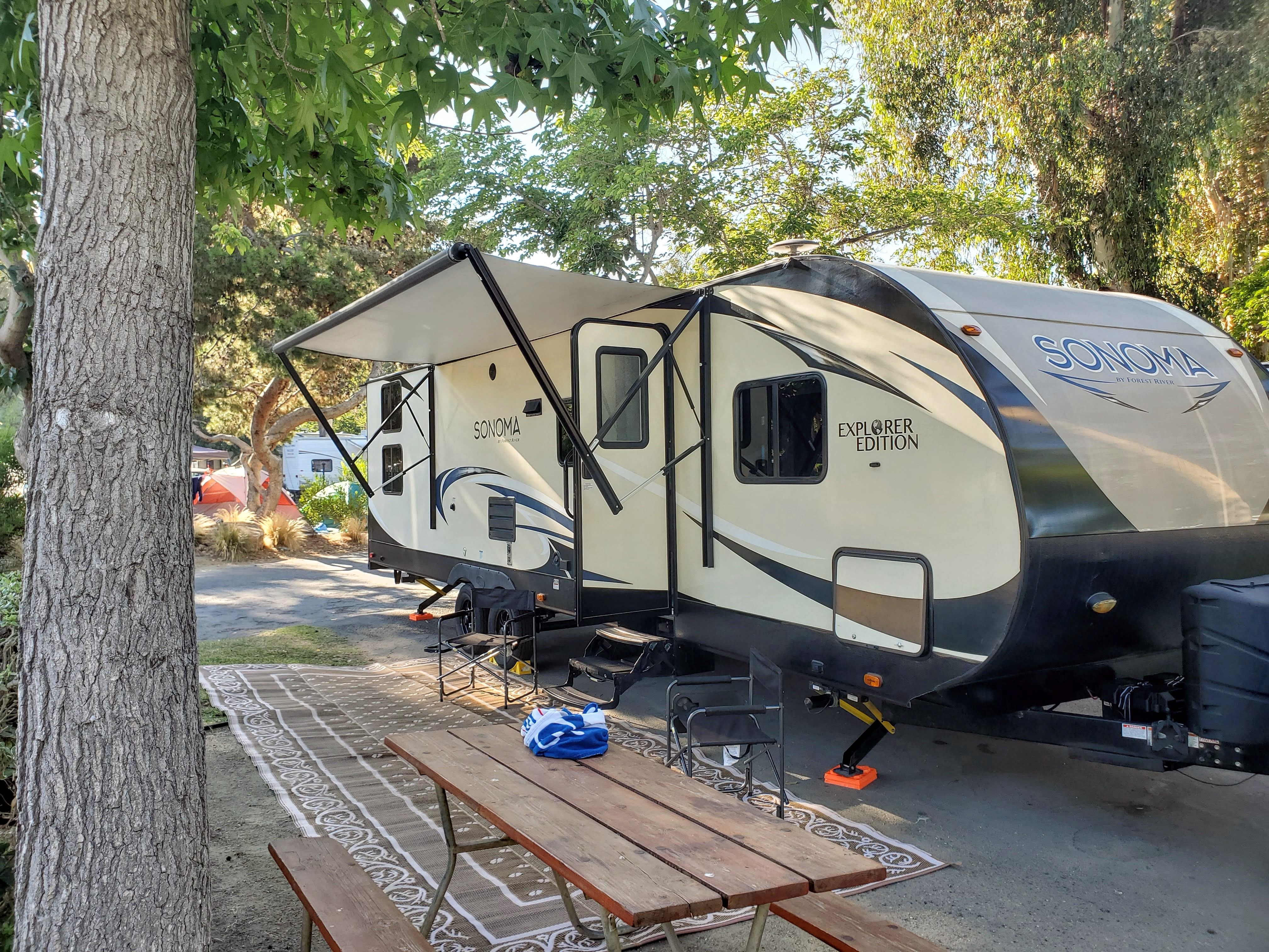 San Diego Bunkhouse Travel Trailer Delivered To Your Campsite Rvplusyou