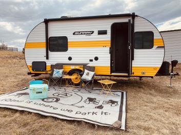 Retro Modern camper