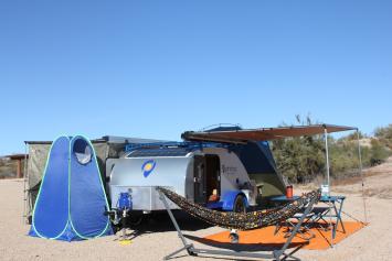 Fully Equipped Teardrop Trailer
