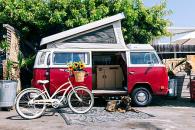 Vintage Volkswagen Westfalia Pop Top campmobile!