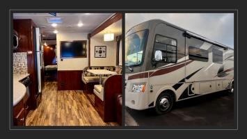 2018 Coachmen Mirada 35BH Luxury Class A RV Rental w/ 2 bathrooms