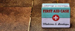 retro first aid kit