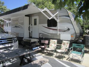 RV rental booked for an affordable vacation