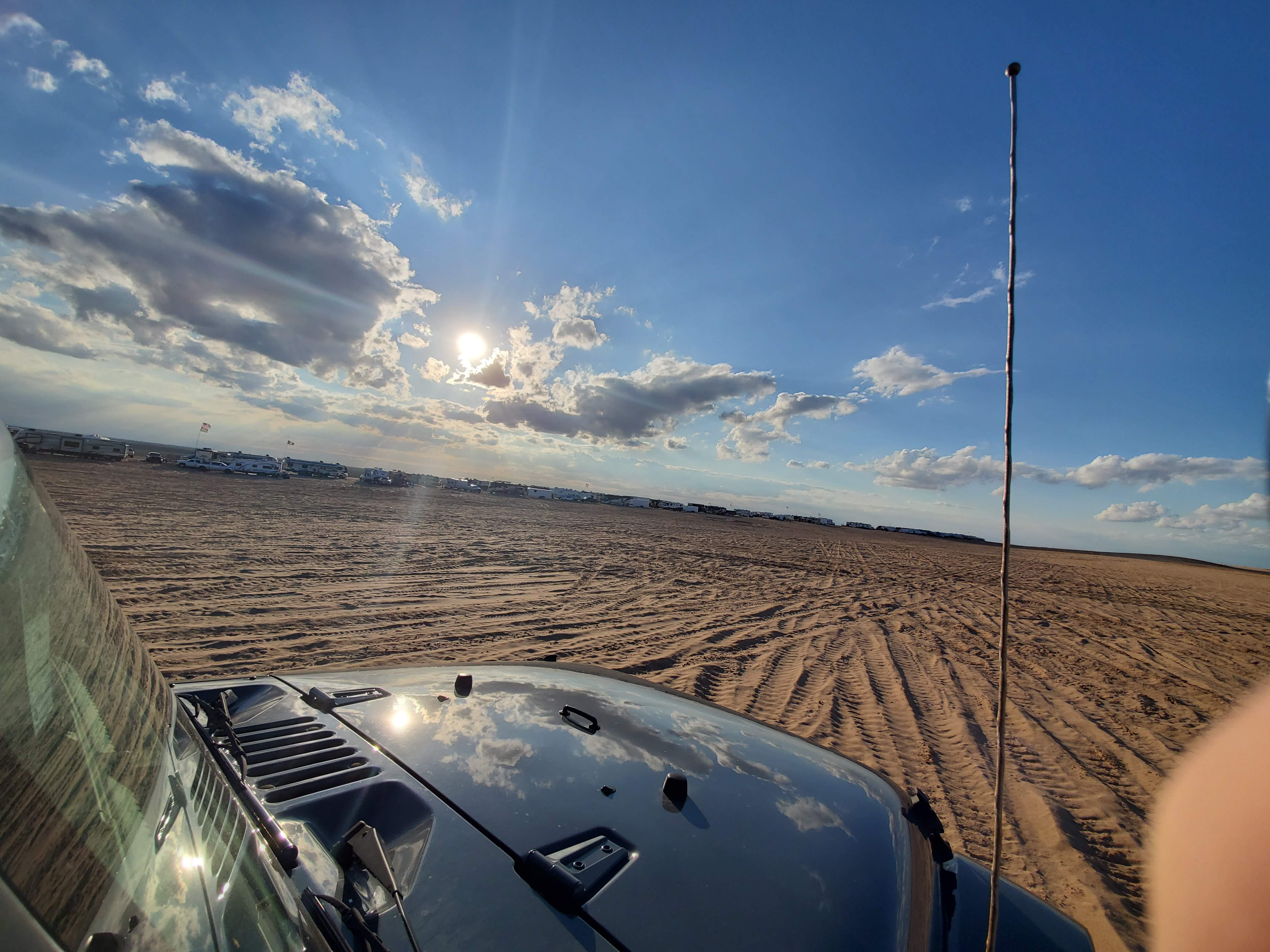 Off highway vehicle at Glamis Dunes in Imperial, California