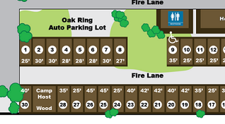 Monterey Fairgrounds RV Park Map