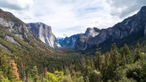 Mountains at Yosemite National Park