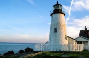 Pemaquid Point Lighthouse in Bristol, Maine