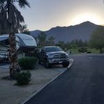 RV site at Borrego Springs RV Resort